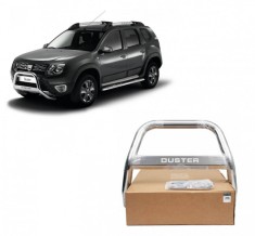 Bullbar fata inox omologat original compatibil Dacia Duster 2010-2017