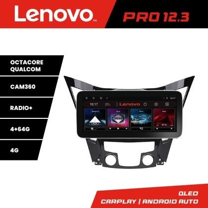 Navigatie Hyundai Sonata 2011-2015 K-259 Lenovo PRO 4+64 12.3 inch qled android 4G DSP gps internet CarStore Technology