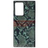 Husa Samsung Galaxy Note 20 Ultra, TPU Leather Snake, Verde