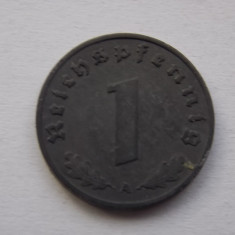1 REICHSPFENNIG 1941-A GERMANIA-zinc