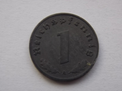 1 REICHSPFENNIG 1941-A GERMANIA-zinc foto