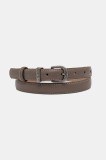 Answear Lab curea de piele femei, culoarea bej