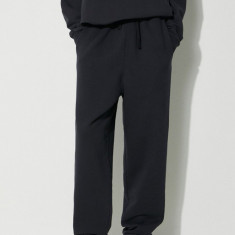 A-COLD-WALL* pantaloni de trening din bumbac Essential Sweatpant culoarea negru, uni, ACWMB274