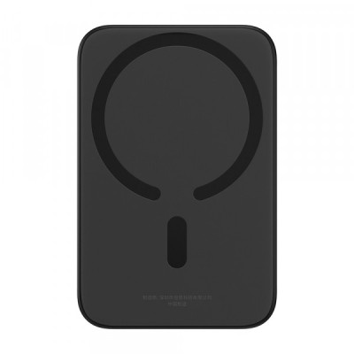Baterie Externa Wireless Baseus Mini Air, 6000mAh, 20W, PD + FQI, 1 x QI - 1 x USB-C, Neagra P10059002113-00 foto