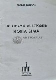 Cumpara ieftin Un filosof al istoriei Horia Sima - 1995 - George Popescu (AE59)