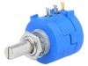 Potentiometru axial multitură 2k&Omega; 2W.