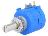 Potentiometru axial multitură 2k&Omega; 2W.