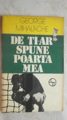 George Mihalache - De ti-ar spune poarta mea foto