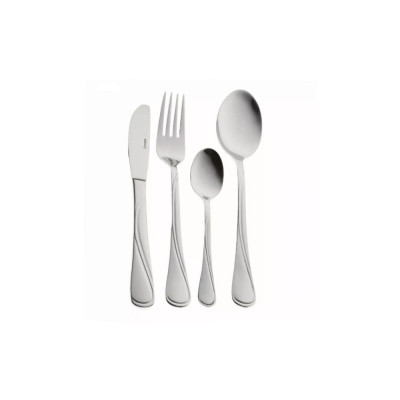 Set tacamuri din inox, 72 de piese, cu diplomat, Kinghoff foto