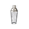 Shaker din sticla, inox, 0.4L, pentru cocktailuri si bauturi, Klausberg