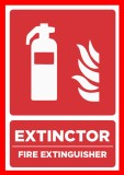 Placuta pentru extinctor fire extinguisher