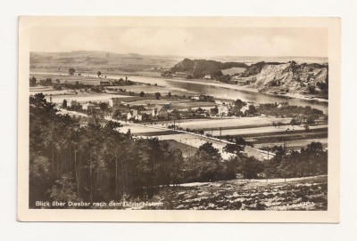 SG1 - Carte Postala-Germania- Rosengarten, Diesbar, Circulata 1956 foto