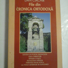 File din Cronica ortodoxa - Dan Ciachir