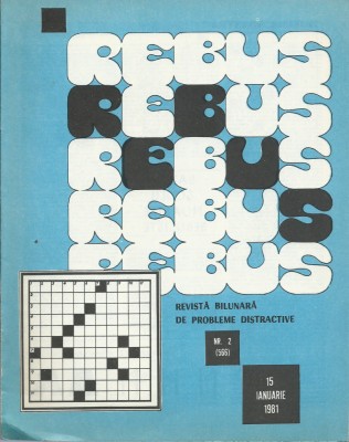 Revista Rebus nr. 2 / 15 ianuarie 1981 foto