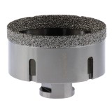 Carota diamantata 83 mm cu filet M14 pentru gresie, faianta si beton
