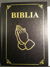 Biblia Dumitru Cornilescu mare cu coperta tare foto