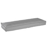vidaXL Perna Palet pentru Banchet Gri 120x40x8 cm Material Oxford