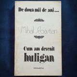 DE DOUA MII DE ANI... CUM AM DEVENIT HULIGAN - MIHAIL SEBASTIAN