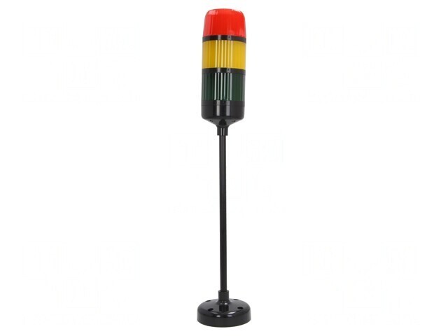 Coloană de semnalizare LED roșu-galben-verde WS-AD/3