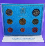 VATICAN 2019 - SET EURO MONETARIE- PONTIFICATUL FRANCISC - FOLDER / BU, Europa