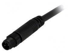 Conector M8 1m 3-Pin Drept Cu Cabluri