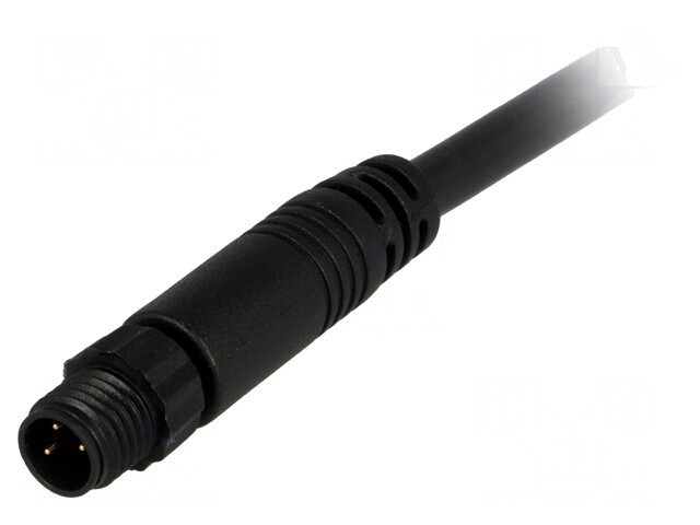Conector M8 1m 3-Pin Drept Cu Cabluri