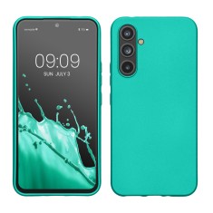 Husa Kwmobile pentru Samsung Galaxy A54 5G, Verde, Silicon, KWM000018FS015C foto