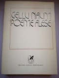 Poeme alese - Gellu Naum, Cartea Romaneasca, 1974, 316 pagini, Poezie