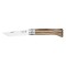 Cutit de buzunar N&deg;08, inox, 8,5cm, &quot;Tradition Luxe&quot;, Brown Birch - Opinel