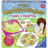 Cumpara ieftin SET DE CREATIE MANDALA FLORI SI FLUTURI, Ravensburger