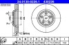 Disc Frana ATE 24.0130-0226.1 Jaguar XF I, XF Sportbrake, XJ