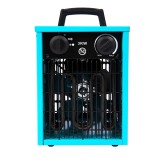 Aeroterma electrica industriala 3000W Detoolz DZ-EI111 cu termostat &ndash; 3 trepte 25/2000/3000W