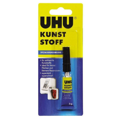 Adeziv pentru PVC dur UHU Kunstoff, 3g foto