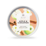 Exfolian pentru corp, Apple si Cinnamon, 185 ml, Mysu Parfume