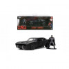 Batmobile (Batman 2022) Masinuta din metal 1:32 si figurina, Jada Toys