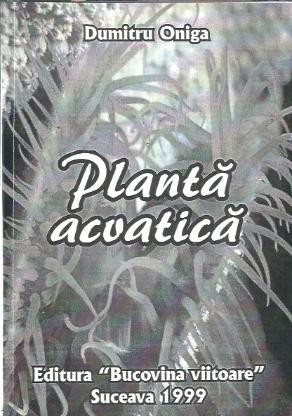 (autograf) Planta acvatica - Dumitru Oniga