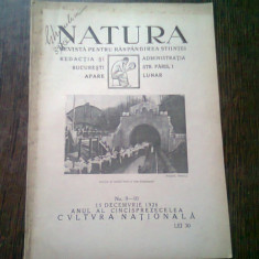 REVISTA NATURA NR.9-10/1926