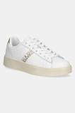 Napapijri sneakers din piele IVY femei, culoarea alb, NP0A4IQ8.002