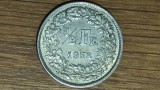 Cumpara ieftin Elvetia - moneda de colectie - 1/2 franc 1958 argint 835 - AUNC - exceptionala !, Europa