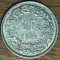Elvetia - moneda de colectie - 1/2 franc 1958 argint 835 - AUNC - exceptionala !