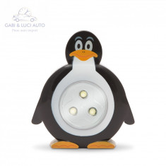 Lampa de veghe cu buton, model &amp;amp;quot;Pinguin&amp;amp;quot; foto