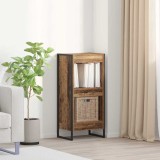 VidaXL Dulap pentru cărți Lemn Vechi 80 x 30 x 155 cm Lemn compozit 886364