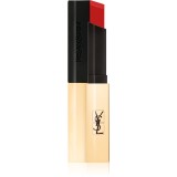 Yves Saint Laurent Rouge Pur Couture The Slim ruj mat lichid, cu efect de piele culoare 28 True Chili 2.2 g