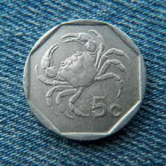 1c - 5 Cents 1991 Malta / primul an de batere foto