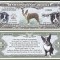 !!! SUA = FANTASY NOTE = BOSTON TERRIER - 2016 - UNC / SERIA DOG LOVER