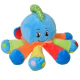 Jucarie plush caracatiță colorată pentru dezvoltarea simțurilor, CMCLASS