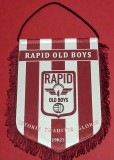 Fanion fotbal - RAPID BUCURESTI (varianta 1) - OLD BOYS