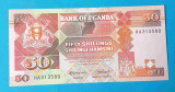 Uganda - 50 Shilingi Hamsini 1989 - bancnota UNC - Superba