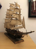 Macheta ,nava din lemn , 60cm lungime, 1:60