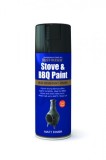 Vopsea Spray Gratare Si Seminee Neagra 400ml, Rust-Oleum